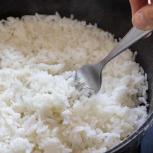 Rice just after it's been cooked